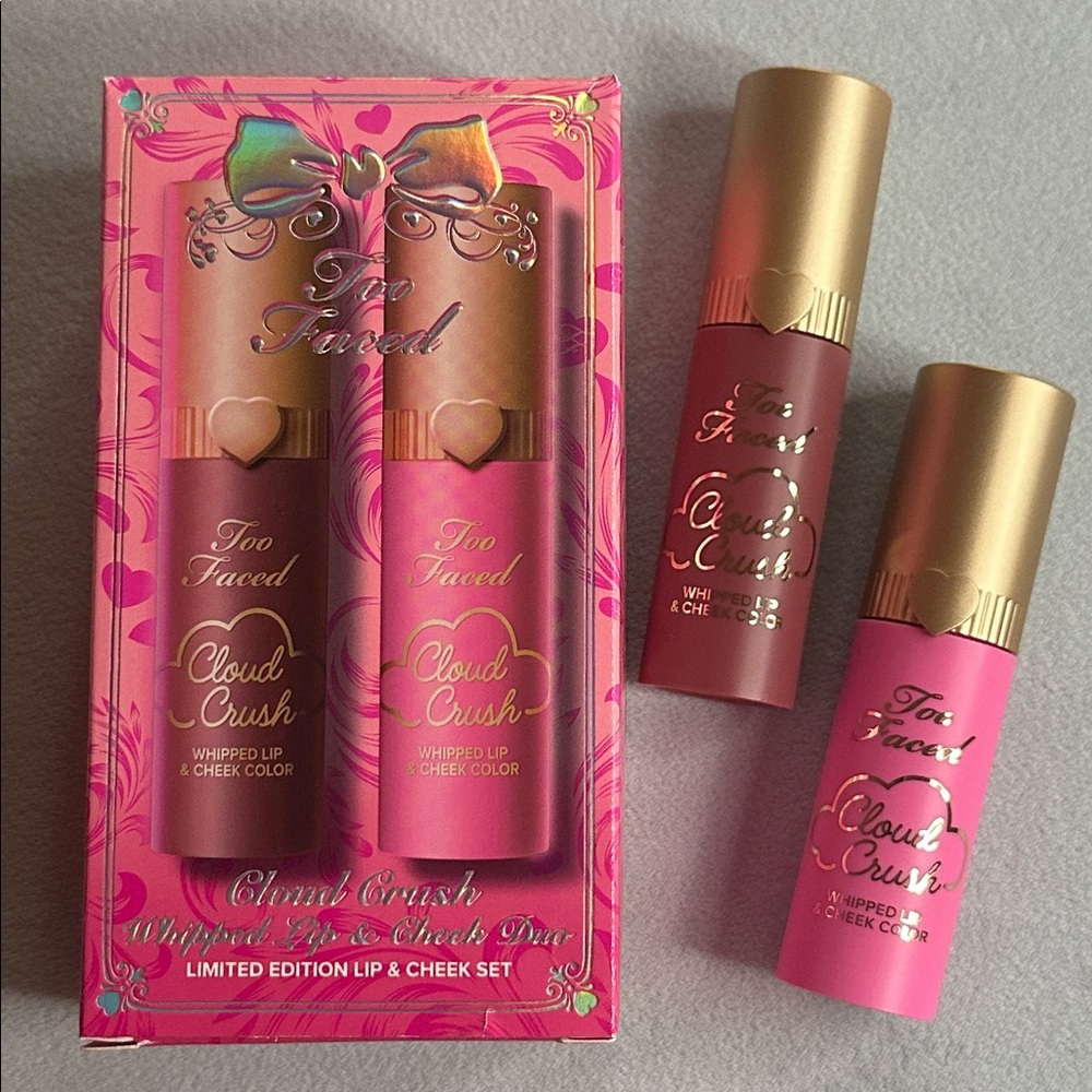 🎨 TOO FACED | CLOUD CRUSH WHIPPED LIP & CHEEK DUO